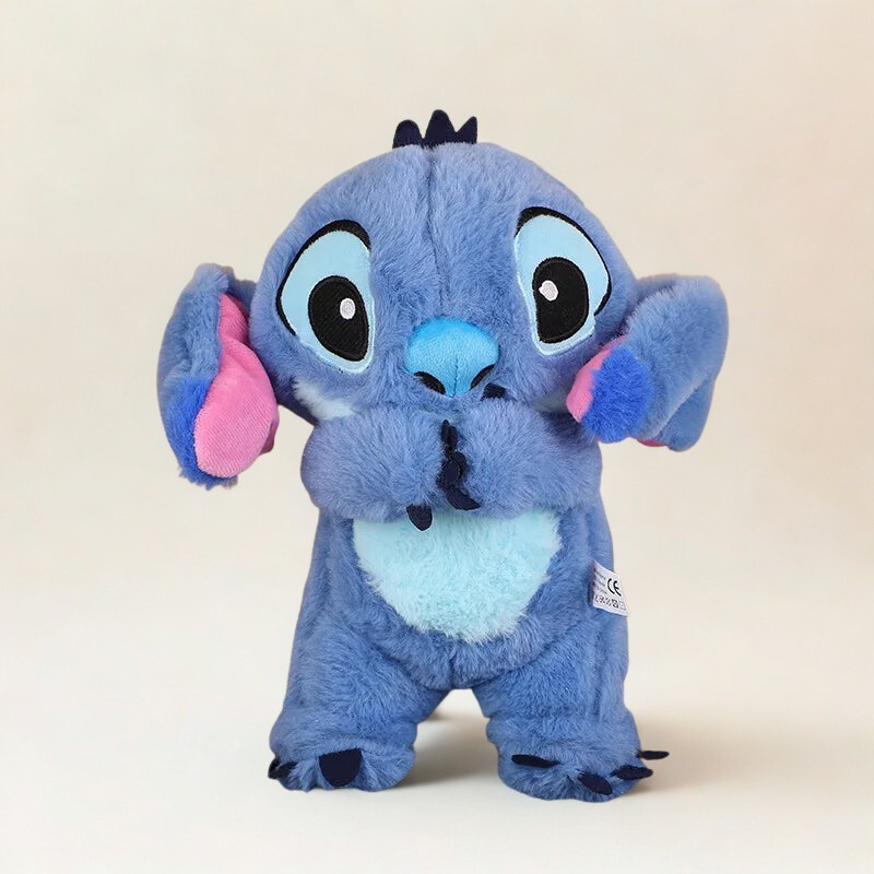 Alohana - Compagnons anti-stress Stitch & Angel Lumineux - Peluche apaisante
